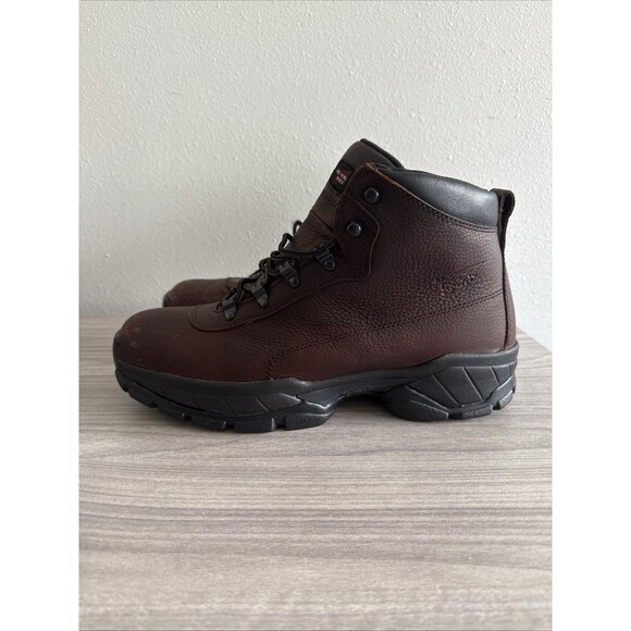Red Wing Work Boots Men 10.5 D Brown Waterproof Leather Safety SteelToe 6681 - Picture 1 of 10